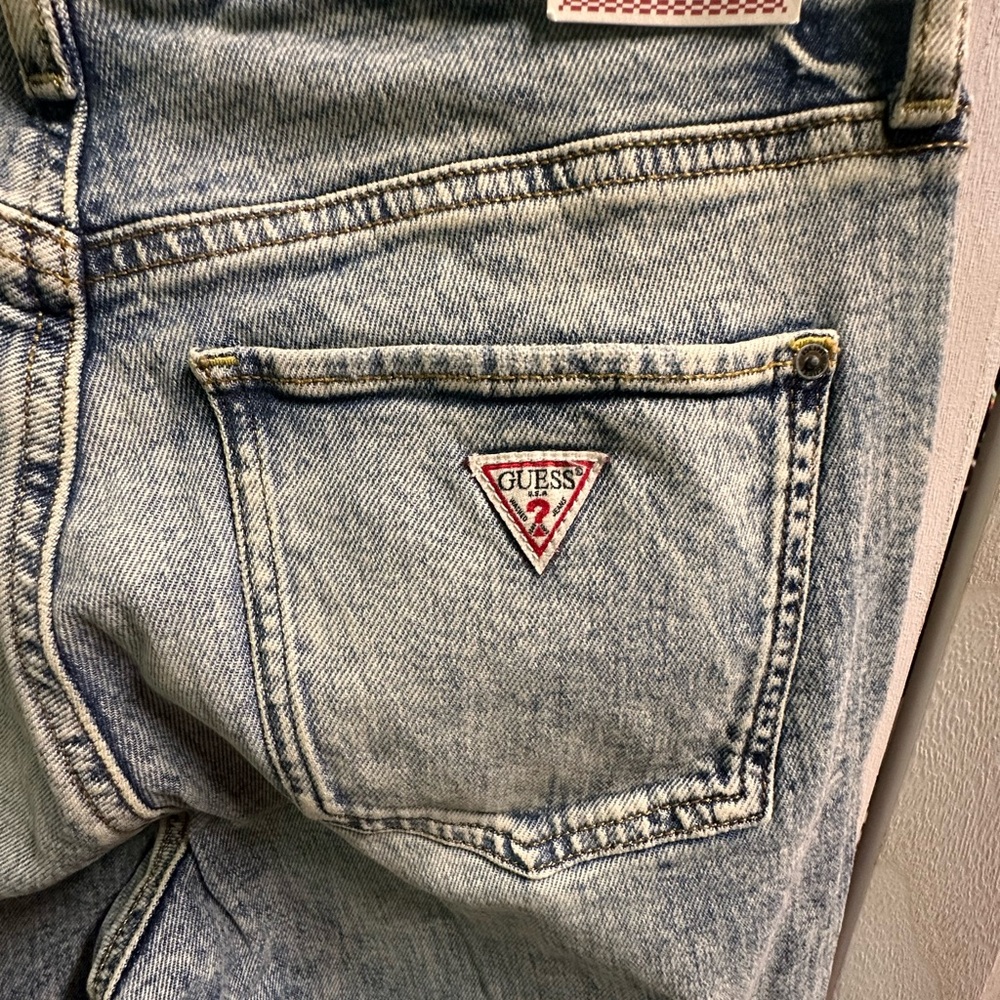 Guess Ayla High Rise Kick Flare Jeans Size 28 - Picture 10 of 15